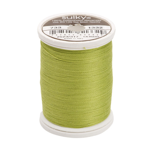 Sulky 30 Wt. Cotton Thread - Japanese Fern - 500 yd. Spool